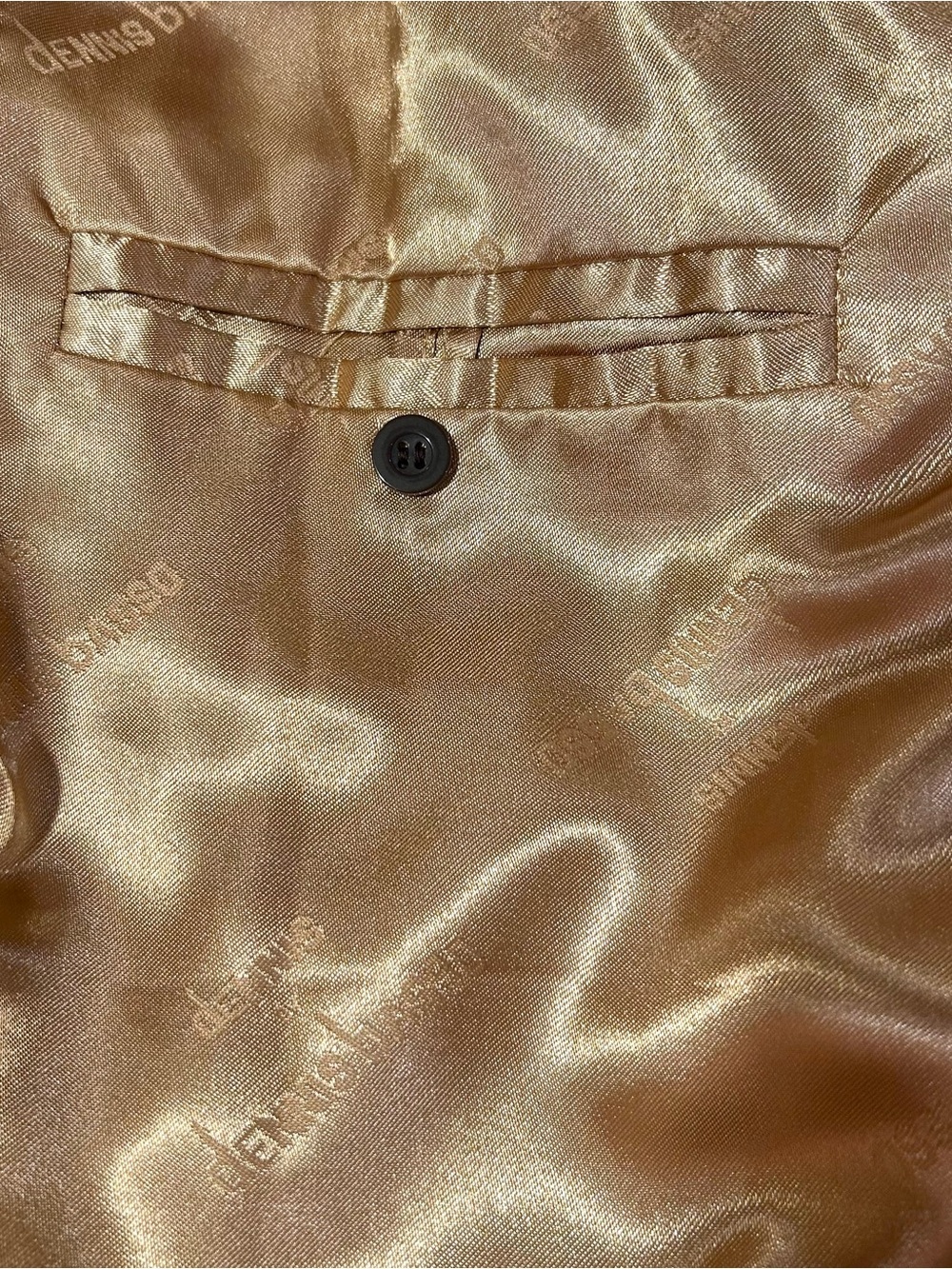 Dennis by Dennis Basso Textured Curly Faux Fur Jacket Brown Coat Large - Picture 8 of 10